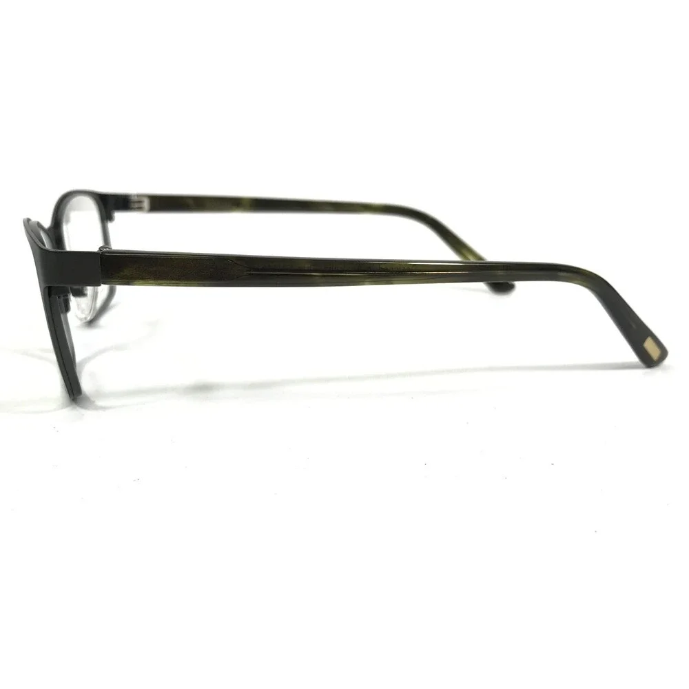 Iconik Eyeglasses Frames Shai C02 Brown Green Cat Eye Full Rim 52-16-140